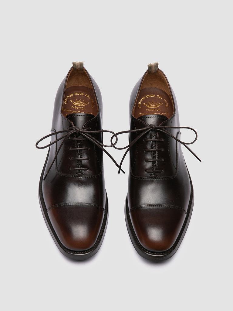 CONSULTANT 003 - Brown Leather Oxford Shoes