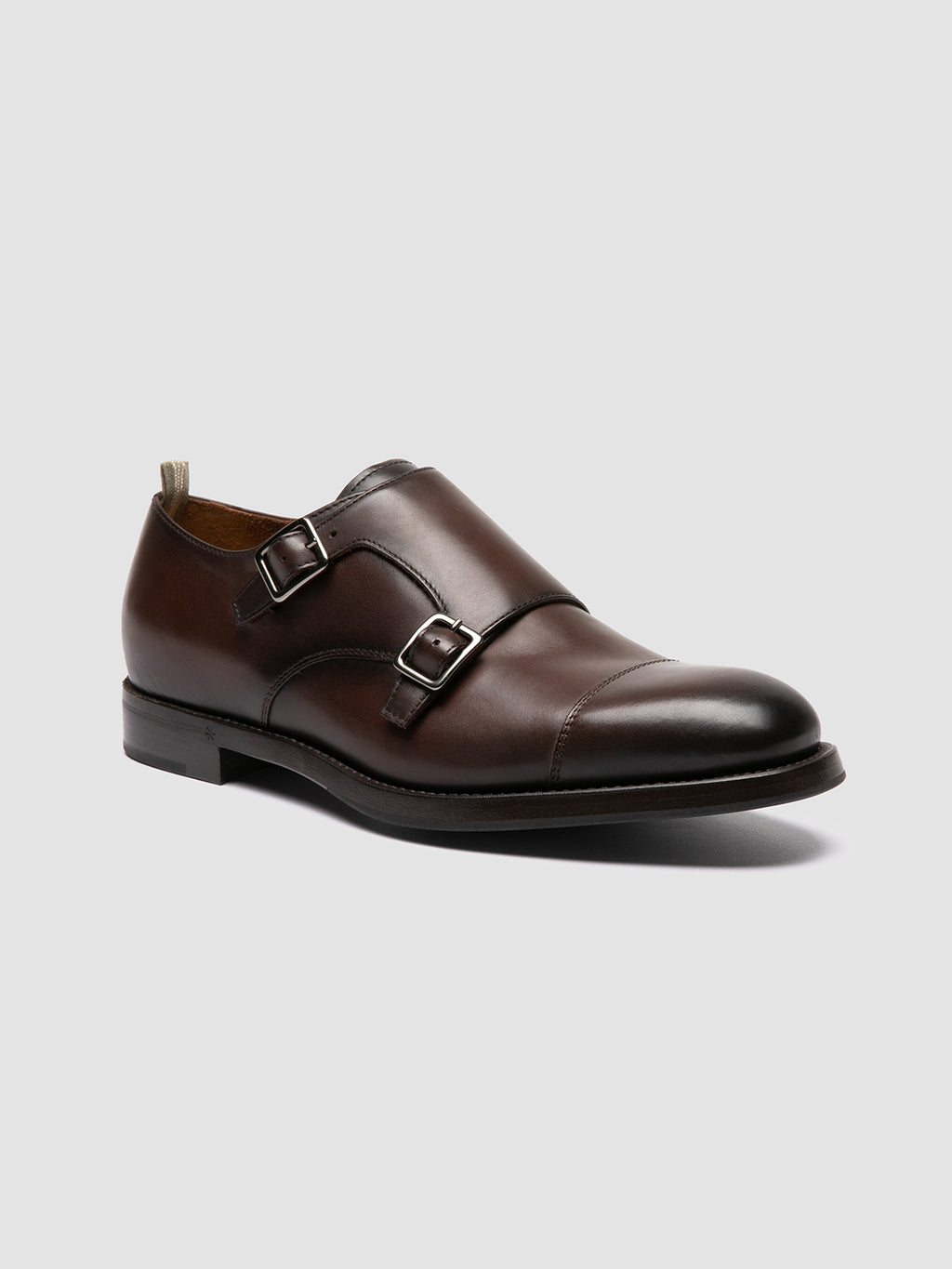 CONSULTANT 004 - Brown Leather Monk Shoes Men Officine Creative - 3