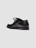 GEMSTONE 001 - Black Leather Derby Shoes - thumb image 4,side view
