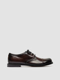 GEMSTONE 001 - Brown Leather Derby Shoes - thumb image 1,side view