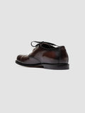 GEMSTONE 001 - Brown Leather Derby Shoes - thumb image 4,side view