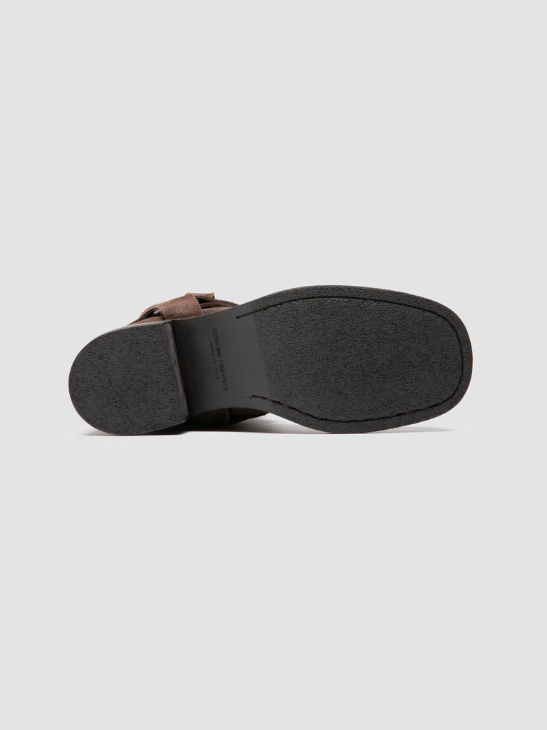 DANA 004 - Brown Suede Pull-On Boots Officine Creative - 5
