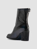 DELICE 002 - Black Leather Zip Boots
