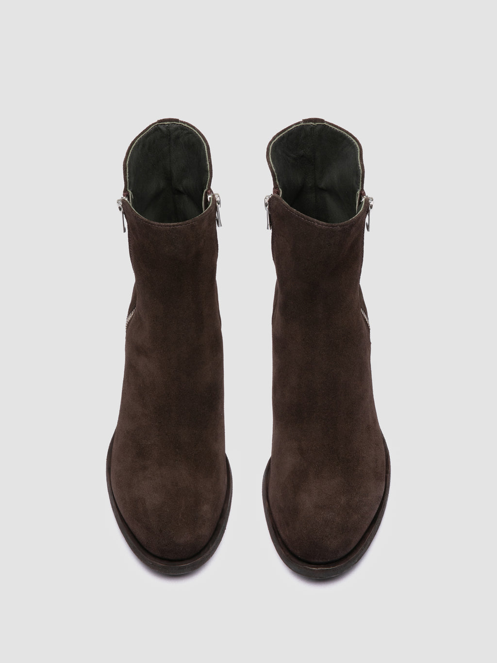 DENNER 103 - Brown Suede Booties Officine Creative - 2