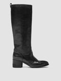 DENNER 116 - Black Leather Zip Boots women Officine Creative - 1