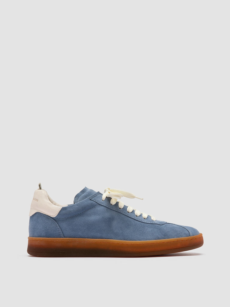 DESTINY 101 - Blue Leather and Suede Low Top Sneakers Women Officine Creative - 1