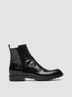 DIARY 008 - Black Leather Zip Boots