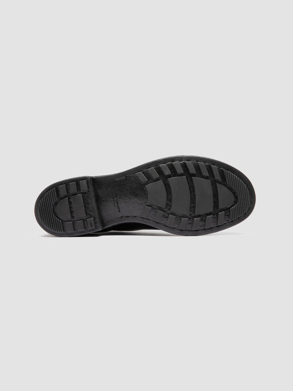 DIARY 009 - Black Leather Derby Shoes Officine Creative - 5