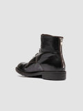 DIARY 010 - Brown Leather Zipped Boots