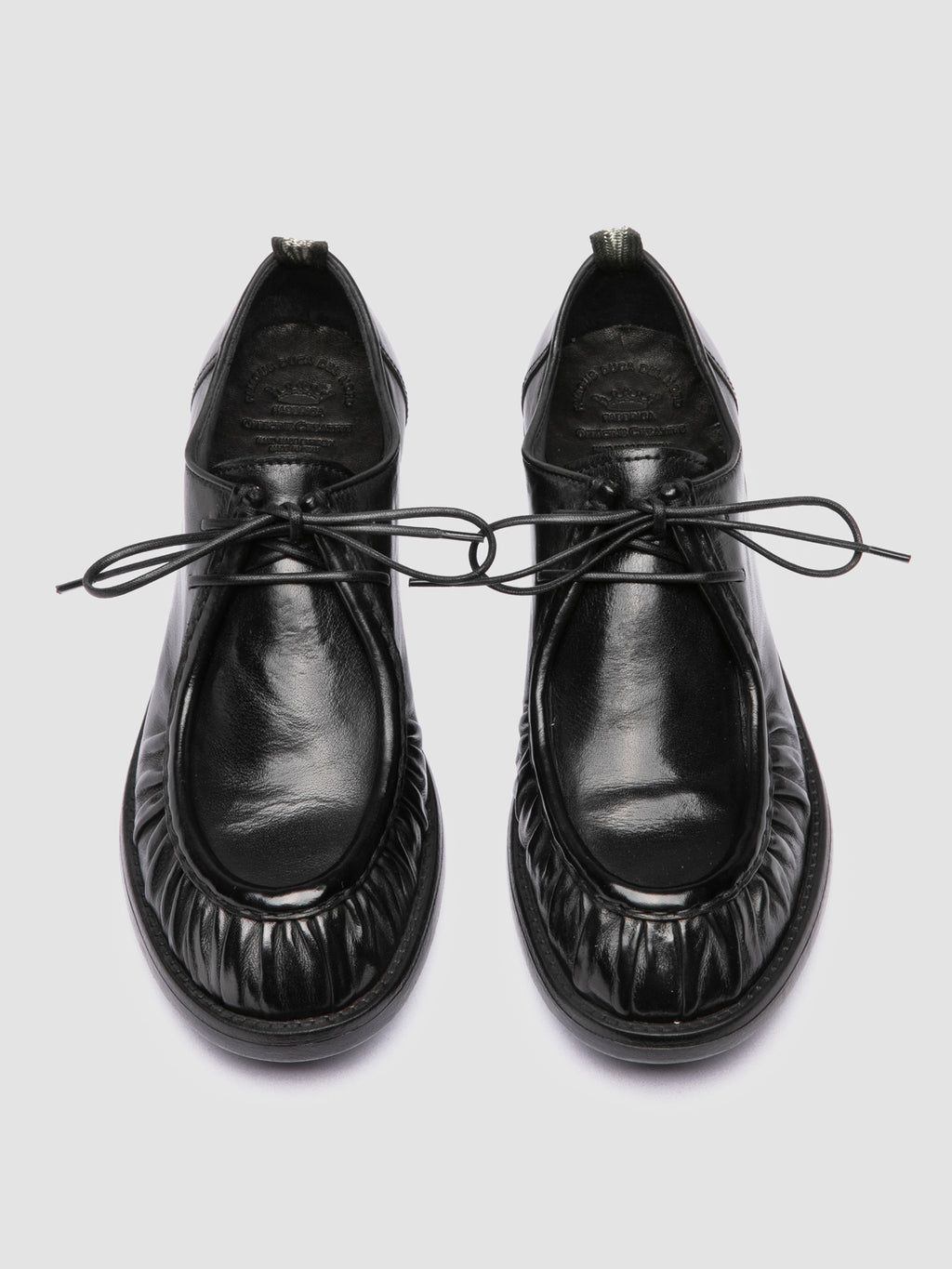 DIARY 102 - Black Leather Derby Shoes