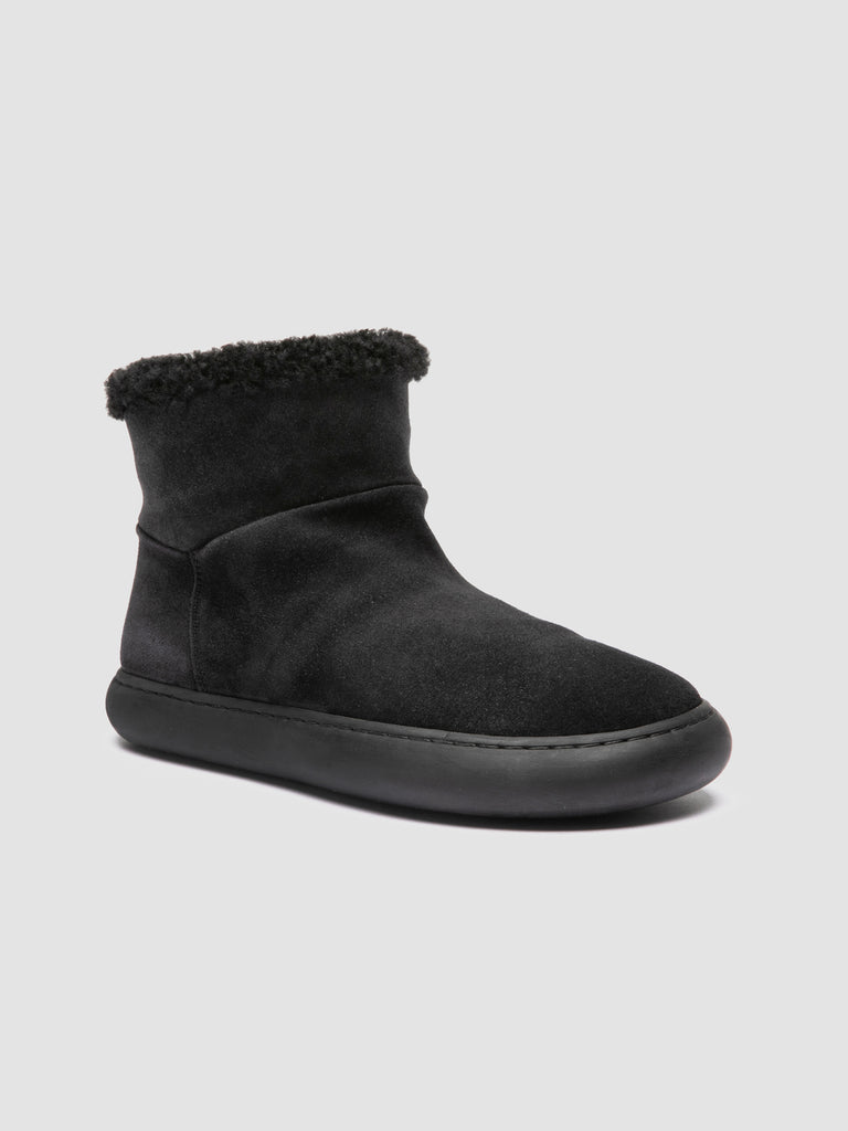 DINGHY 105 - Black Suede Boots