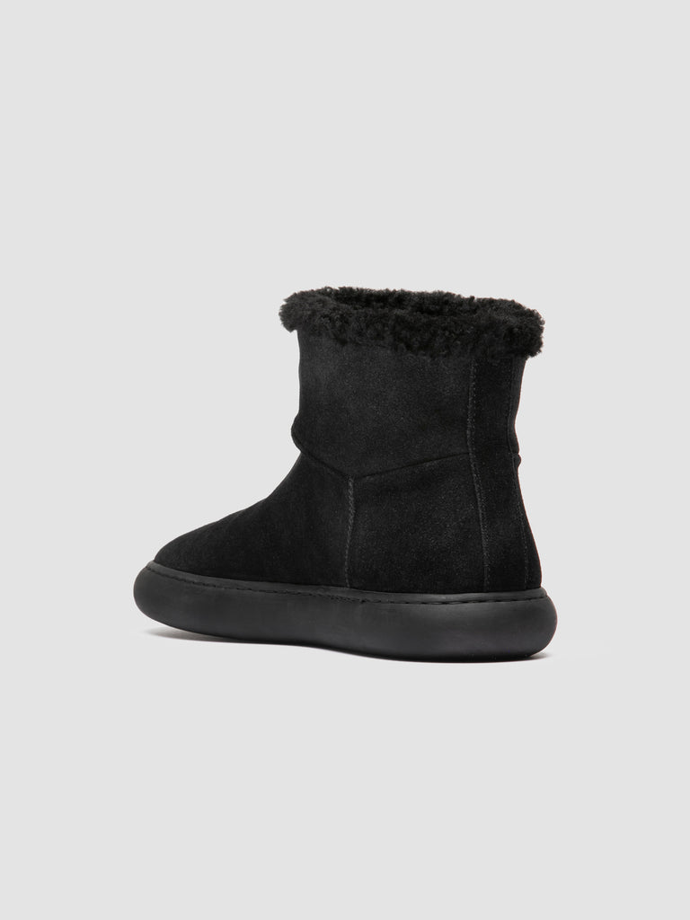 DINGHY 105 - Black Suede Boots