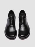 EMERALD 003 - Black Leather Derby Shoes Women Officine Creative - 2