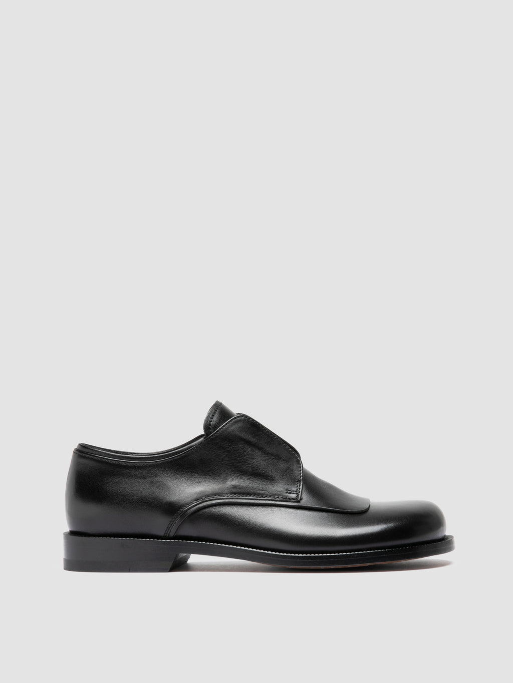 EMERALD 003 - Black Leather Derby Shoes Officine Creative - 1
