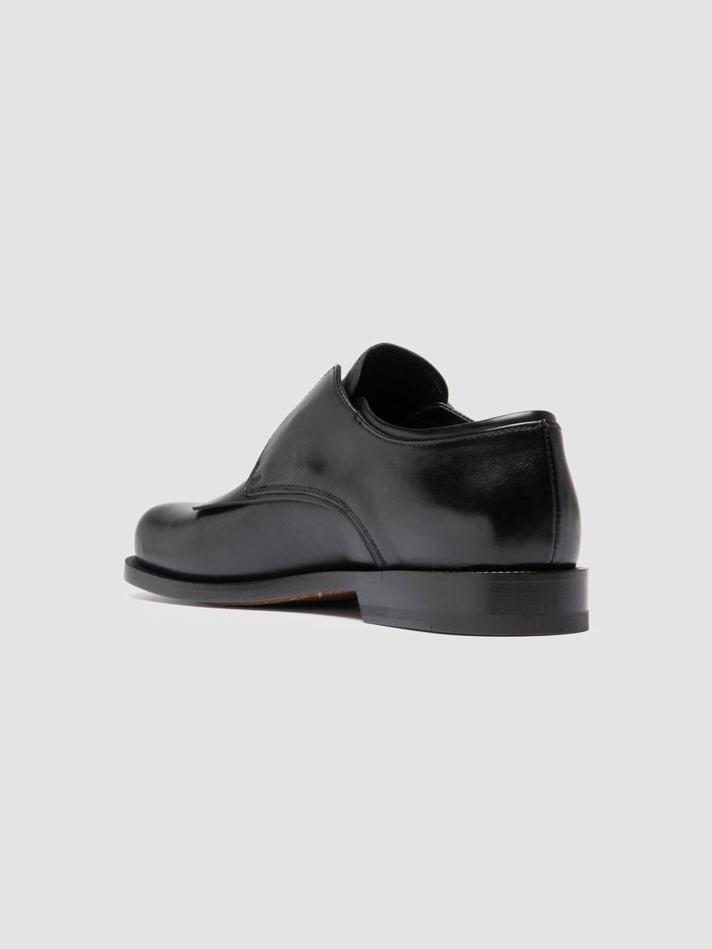 EMERALD 003 - Black Leather Derby Shoes Officine Creative - 4