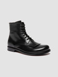 EMERALD 004 - Black Leather Lace-up Boots Women Officine Creative - 3