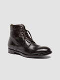 EMORY 011 - Brown Leather Lace up boots