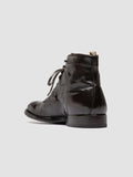 EMORY 011 - Brown Leather Lace up boots