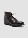 EMORY 023 - Brown Leather Ankle Boots