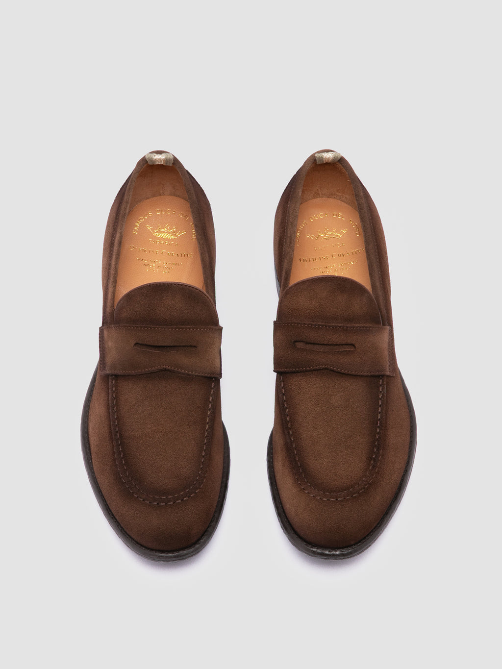 EMORY 024 - Brown Suede Loafers