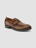 EMORY 024 - Brown Suede Loafers