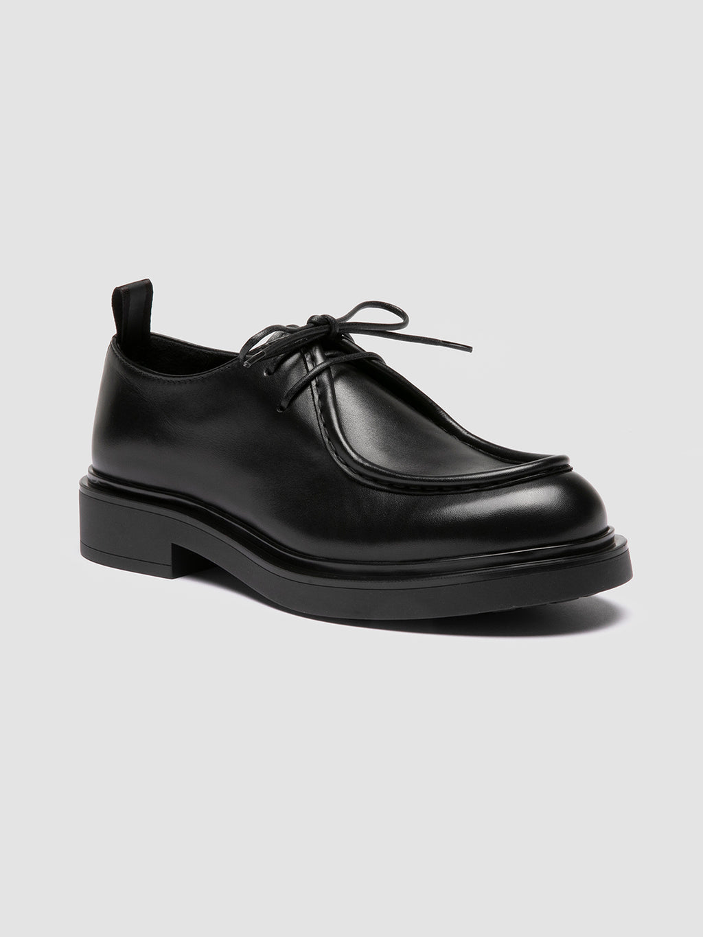 ENGINEER 102 - Black Leather Derby Shoes Women Officine Creative - 3