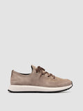 ENTIRE 001 - Sneaker in Pelle Scamosciata Grigia - thumb image 1,side view
