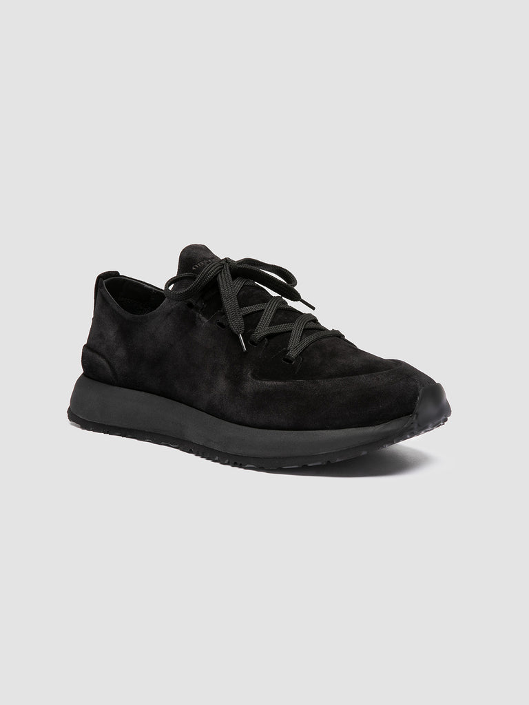 ENTIRE 001 - Black Suede Sneakers