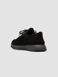 ENTIRE 001 - Black Suede Sneakers - thumb image 4,side view