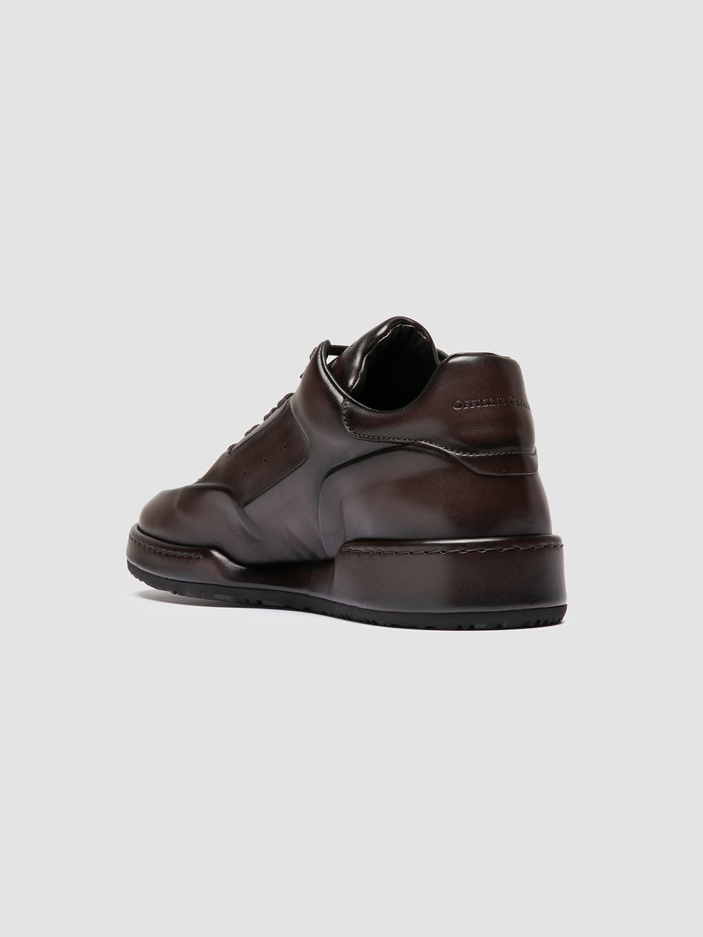 ERASER 001 - Brown Leather Sneakers Officine Creative - 4