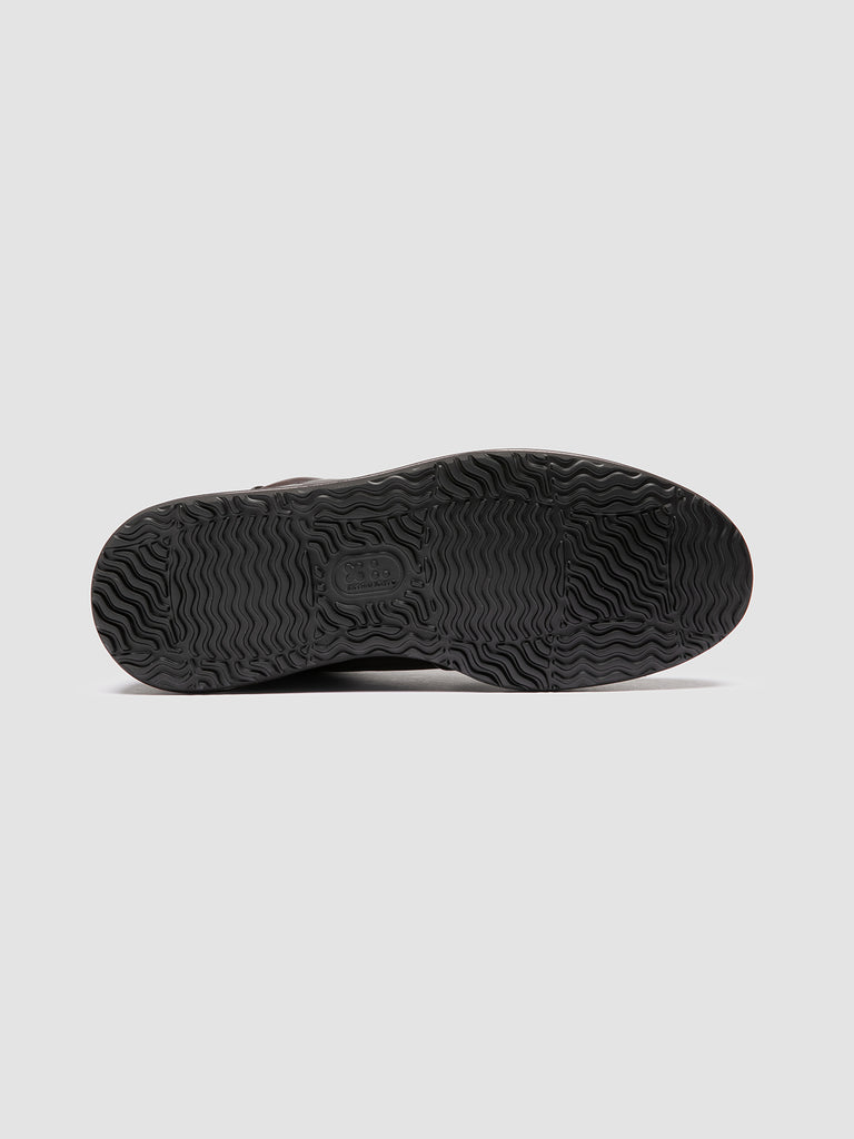 ERASER 001 - Brown Leather Sneakers Officine Creative - 5