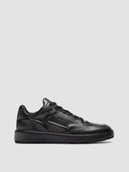 ERASER 001 - Grey Leather Low Top Sneakers