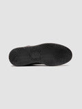 ERASER 001 - Grey Leather Low Top Sneakers - thumb image 5,side view