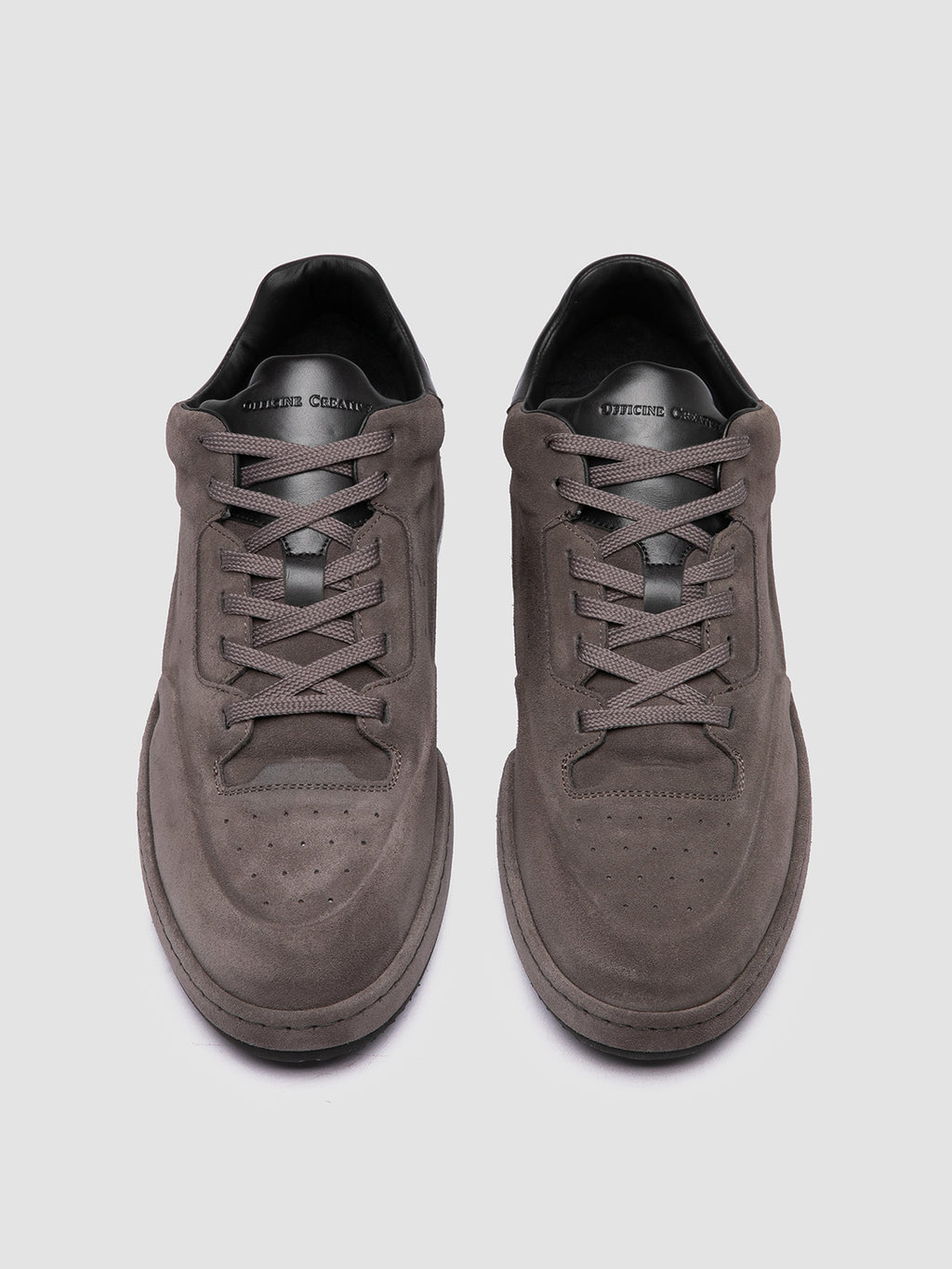 ERASER 001 - Grey Suede and Leather Sneakers Officine Creative - 2