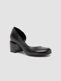 ETHEL 019 - Black Leather Pumps