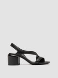 ETHEL 023 - Black Leather Sandals Women Officine Creative - 1