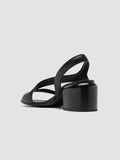 ETHEL 023 - Black Leather Sandals Women Officine Creative - 4