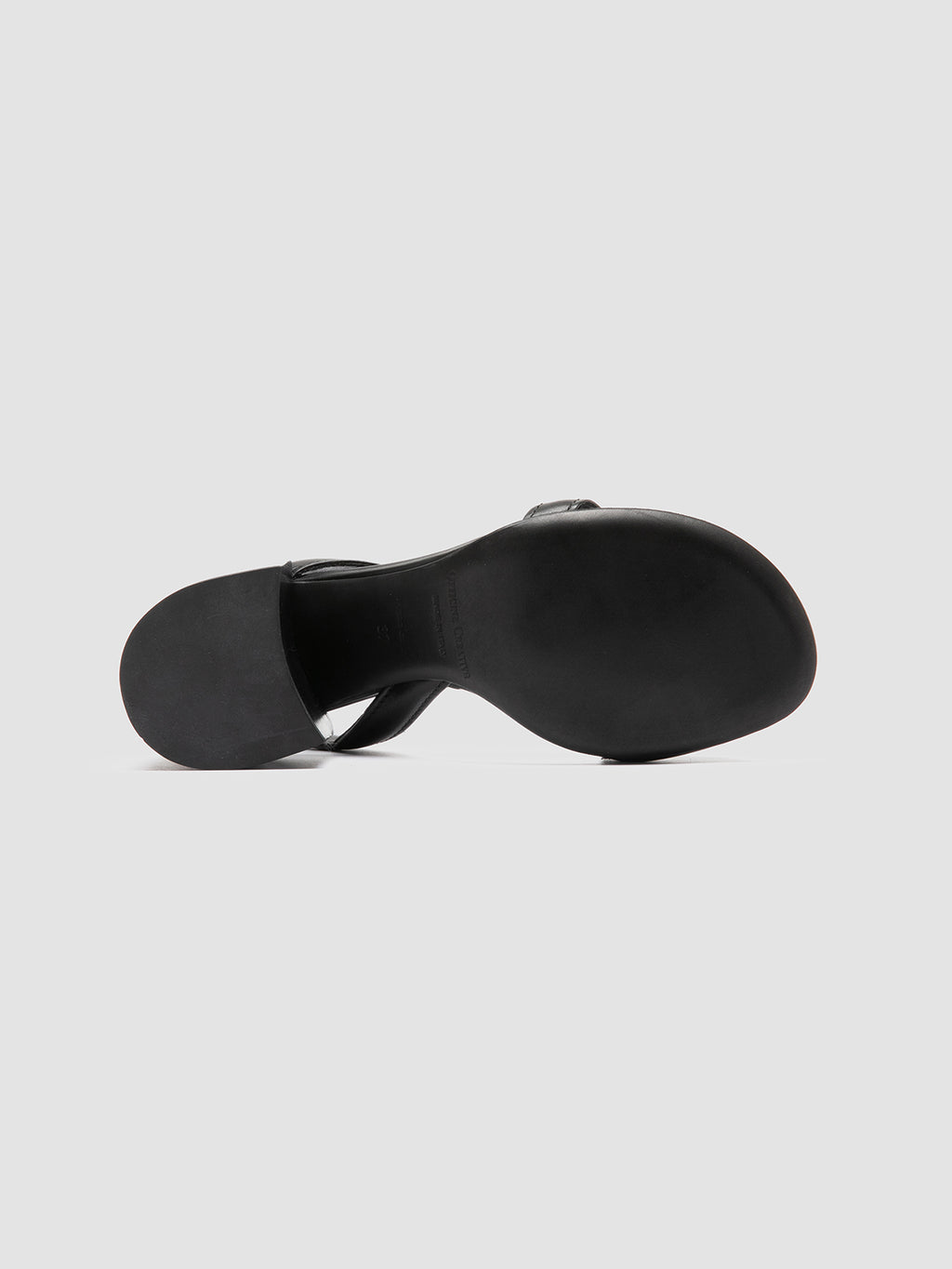 ETHEL 023 - Black Leather Sandals Women Officine Creative - 5