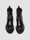 EVENTUAL DD 103 - Black Leather Chelsea Boots