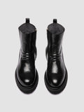 EVENTUAL DD 104 - Schwarze Lederstiefel mit Reißverschluss - thumb image 2,side view