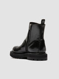 EVENTUAL DD 104 - Schwarze Lederstiefel mit Reißverschluss - thumb image 4,side view