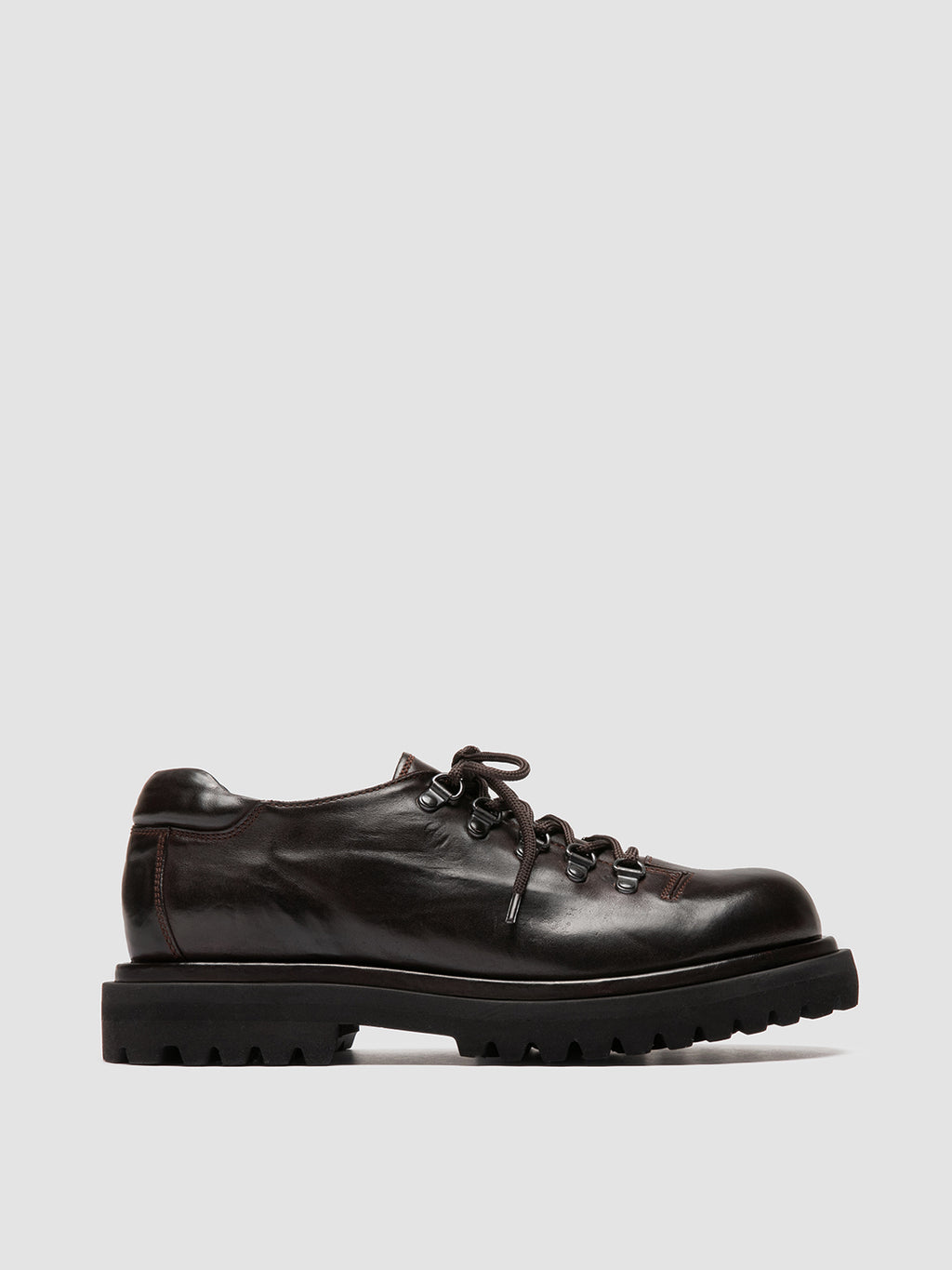 EVENTUAL DD 105 - Brown Leather Derby Shoes Men Officine Creative - 1