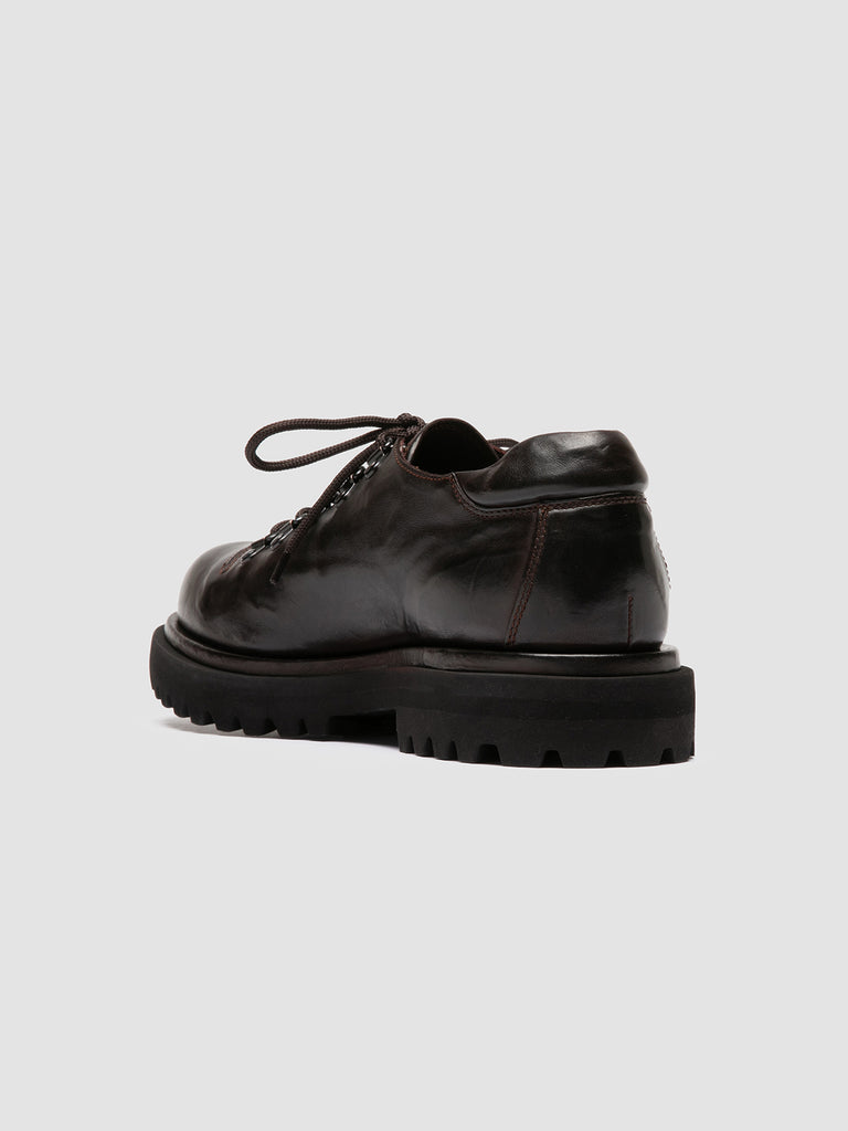EVENTUAL 105 - Burgundy Leather Derby Shoes