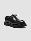EVENTUAL DD 109 - Black Leather Derby Shoes