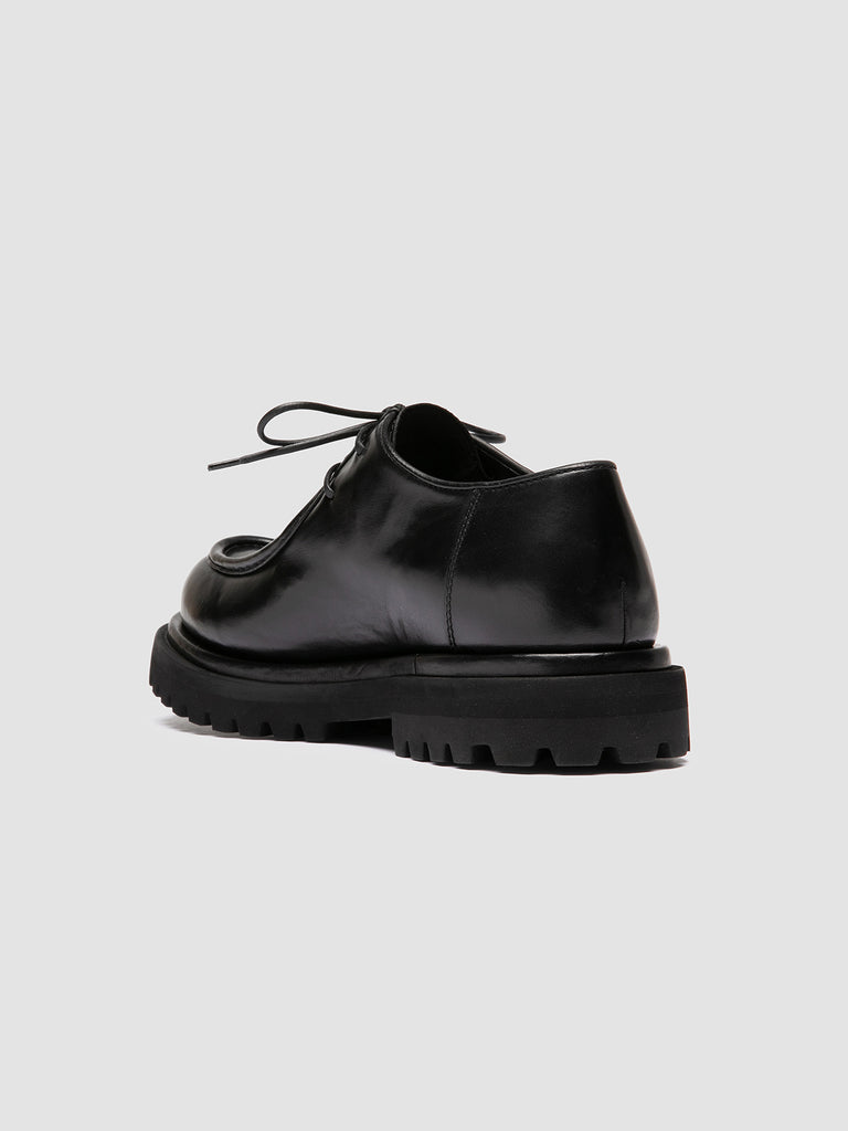EVENTUAL DD 109 - Black Leather Derby Shoes
