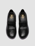 FELICIA 007 - Ballerine in Pelle Nera - thumb image 2,side view