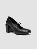FELICIA 007 - Ballerine in Pelle Nera - thumb image 3,side view
