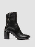 FELICIA 010 - Black Leather Zipped Boots Officine Creative - 1