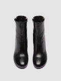 FELICIA 010 - Black Leather Zipped Boots Officine Creative - 2