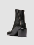 FELICIA 010 - Black Leather Zipped Boots Officine Creative - 4